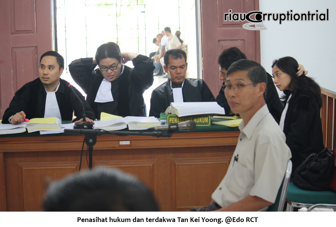 PH dan terdakwa Tan Kei Yoong